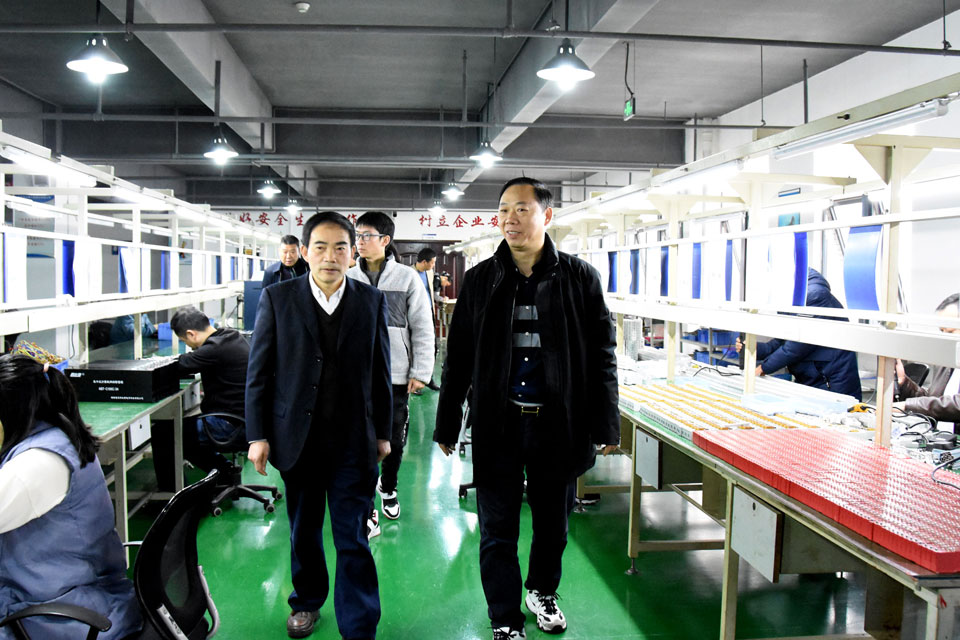 竹溪县政府领导调研新利官方网站